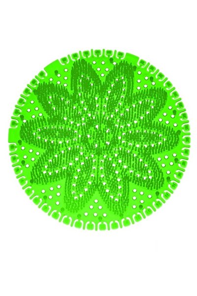 Rulopak Mini Pisuvar Süzgeci Koku Giderici 10 Adet Spring