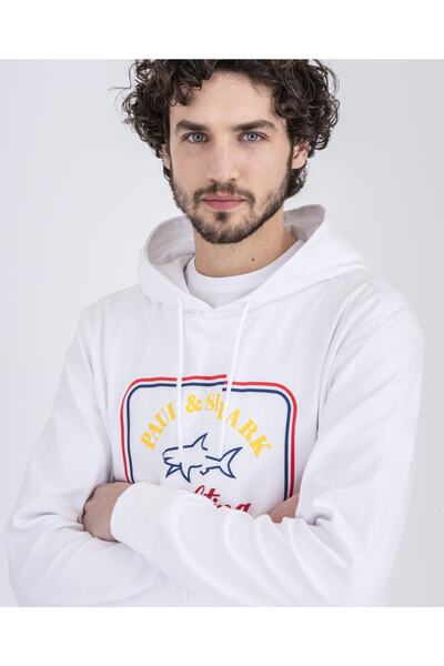 PAUL&SHARK Men's Hooded Sweatshirt