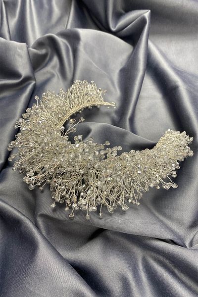 Hobigram إكسسوار شعر Atair Henna و Crown Bridal – تصميم خاص، إكسسوار، إنتاج عالي الجودة، طراز مذهل –