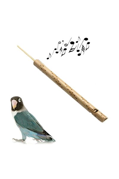 AyasEğiticiOyuncak Eğlenceli Ahşap Bambu Kuş Ve Ördek Dili Müzik Düdük Sesi Flüt