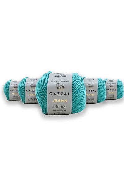 Gazzal Τζιν 50 Gr 5 Συσκευασία Amigurumi Punch Πλεκτό Χέρι Κλωστή Taka Yarn