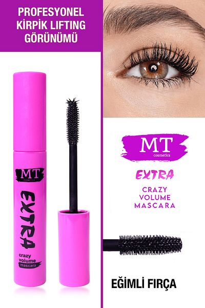 Makeuptime Mt Extra Crazy Volume Mascara Pink Packaging