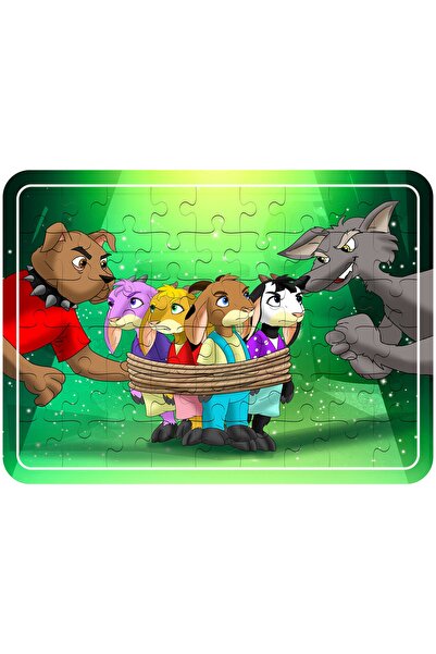 KondoSan Yavru Keçiler Yakalanıyor 54 Parça Puzzle