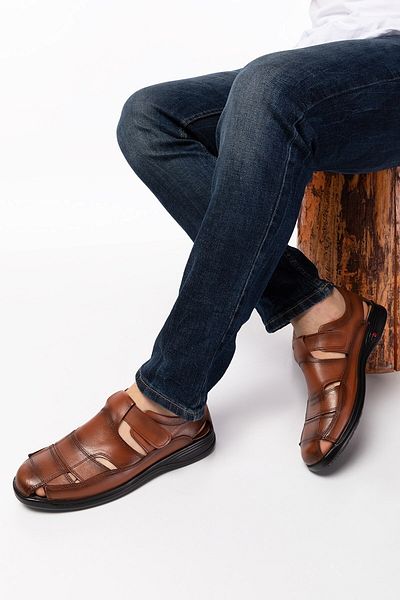 maximoda Παπούτσια Dad Summer Leather από γνήσιο δέρμα