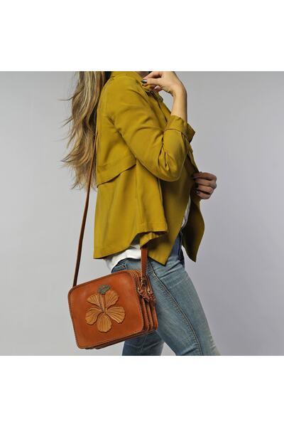 GÖN Handmade Deri Omuz Çantası ( Cem )