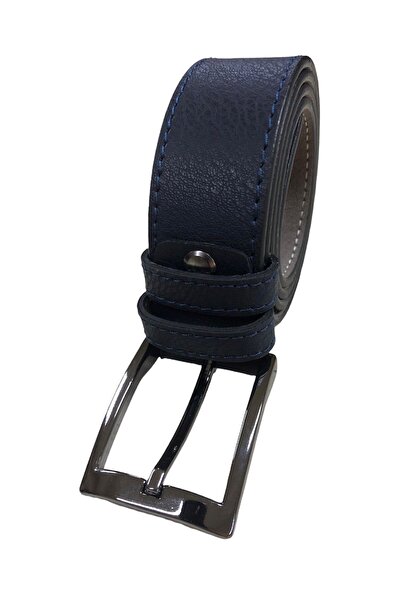 Yage 3,5 Cm Bleumarin Curea Sport Cusuta Vintage