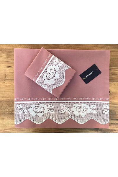 Çeyiz Bahçesi Rose Lace Piccolo Double Duvet Cover Set