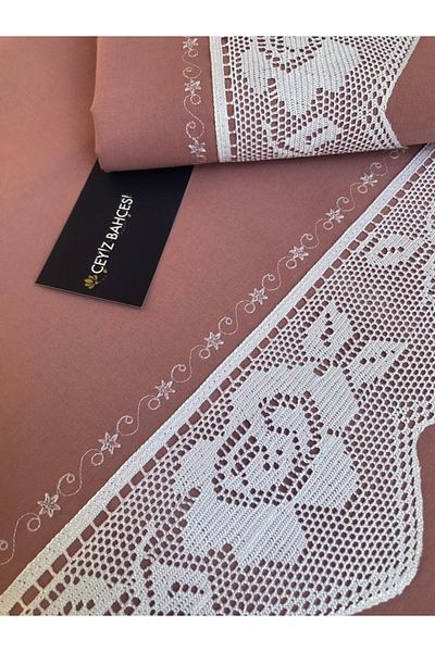 Çeyiz Bahçesi Rose Lace Piccolo Double Duvet Cover Set