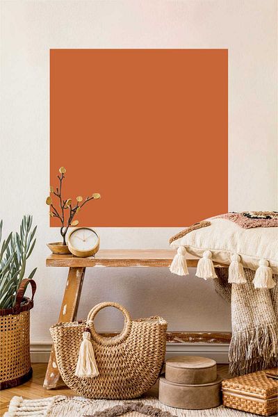 Piksel Grafik Square Bohemian Wall Sticker