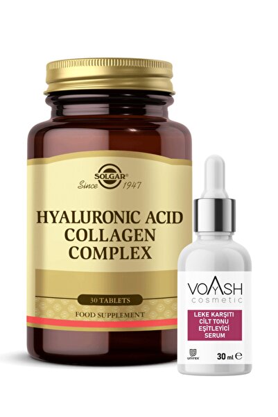 Solgar Hyaluronic Acid Collagen Complex 120 Mg 30 Tablet (HEDİYE ALPHA ARBUTİ...