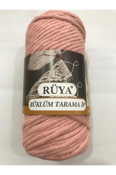 Rüya Σχοινί αναστρέψιμης αναζήτησης 3,5-4 mm Salmon