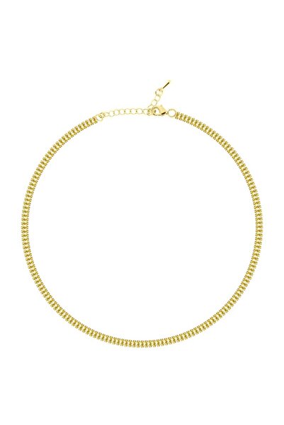 Merano Design 4mm Sarı Baget Choker