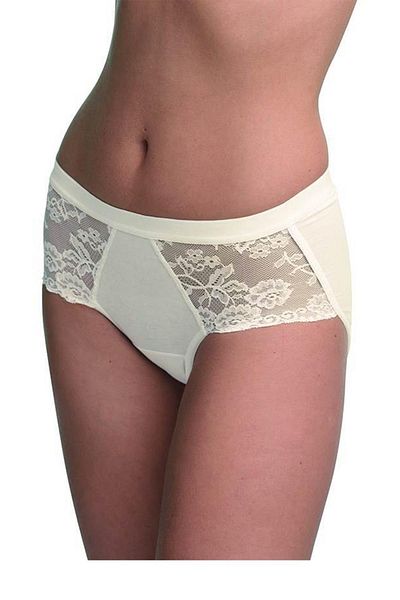 Blackspade Slip privat de mărime mare Lacy Cream 1311