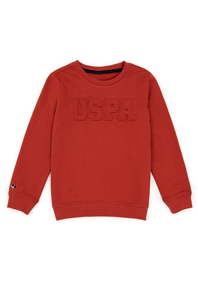 U.S. Polo Assn. Orange Boy's Sweatshirt
