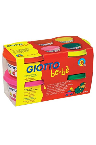 Giotto 5597109 Pastă de modelat - 100gr, 4 culori