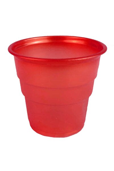 Genel Markalar Bardak 200 cc Kırmızı 25 Adet