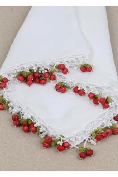 ALLURİNG THE BETTER ONE أوشحة مطرزة يدويًا مطرزة بالكرز