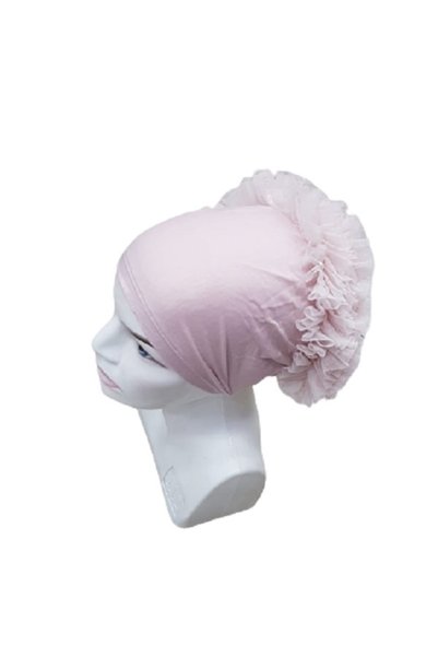 ALLURİNG THE BETTER ONE Women's Pink Bun Bonnet