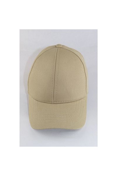 Zirve Unisex Beige Adjustable Hat