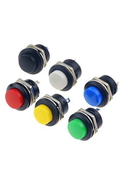 Maroces Ic-180a 16mm Basmalı Buton Plastik