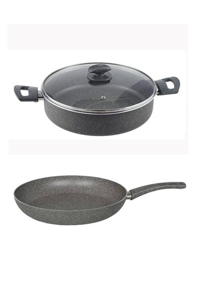 Mehtap Granite Karnıyarık and Pan Set 26 Cm