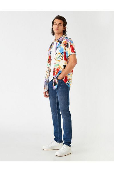 Koton Mark Jean - Straight Fit Jeans