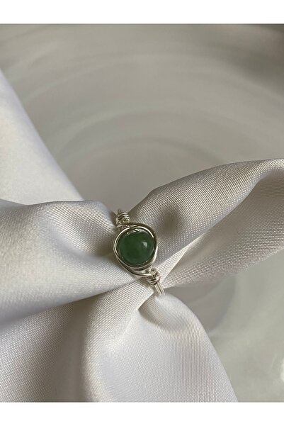 PelvedDesign حلقة سلك حجر افينتورين الطبيعي