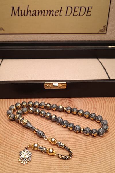 OTTOTESBİH Erkek Hediyelik Tesbih, Gümüş Tesbih, Isimli Tespih