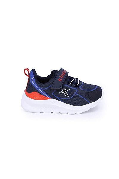 Kinetix Pantofi sport din polimeri pentru băieți bleumarin/roșu/saks 101083486