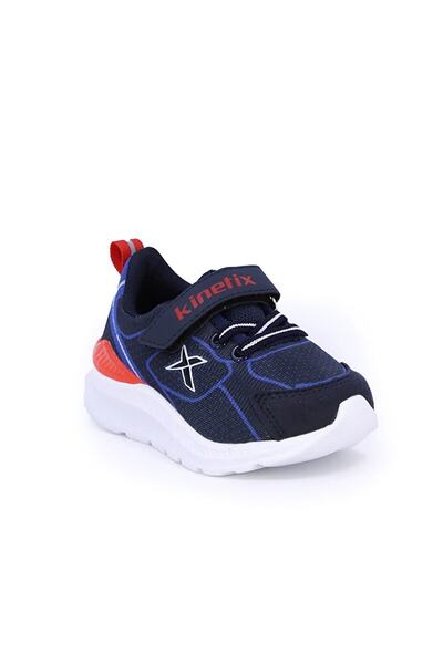Kinetix Erkek Çocuk Polymer Spor Ayakkabı Laci/kırmızı/saks 101083486