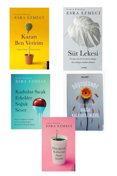 Destek Yayınları Esra Ezmeci -kararı Ben Veririm -süt Lekesi -düştüğünde Kalk...