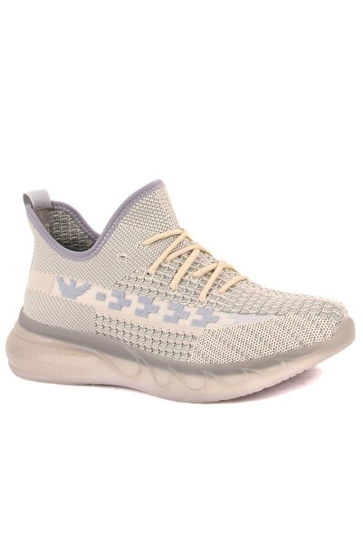 Guja Beige - Sennida Textile Material Eva Sole Sneakers G419