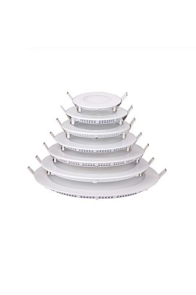 Cata 3w Panel Led Luminaire Ct-5144 Daylight Aluminum Case
