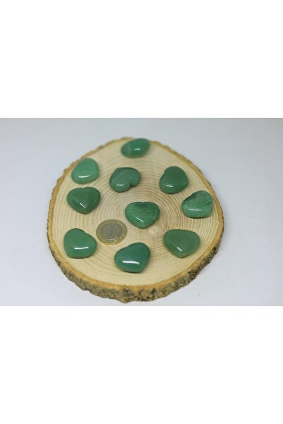 Yasamtohumu Piatra aventurina in forma de inima (14-16gr)