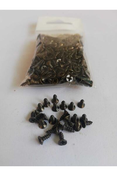craftsy Menteşe, Ayak, Ağaç, Sunta Vidası Antik 2,5 X 7mm 100gr