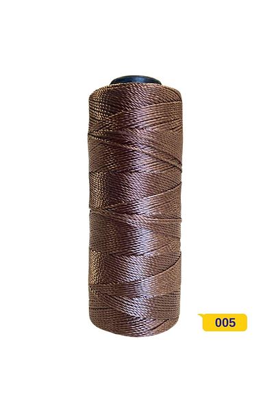ipekbazaar خيط حياكة بوليستر 12 طبقة 100 جرام 0.8 مم خيط حياكة هواية للأحذية المحبوكة 005