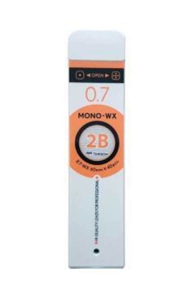 Tombow Polymer Pencil Tip 0.7 Mm 2b 40 Pieces Tube 2 Pieces