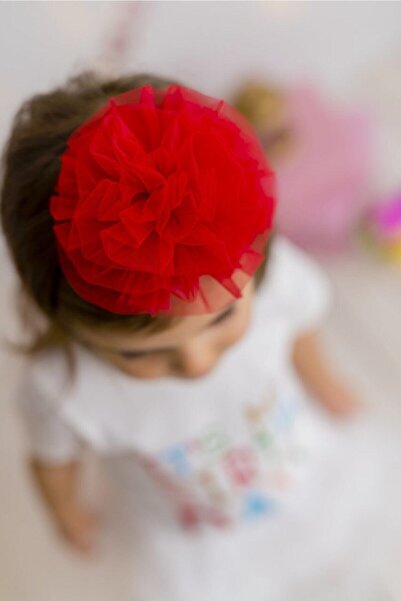 MİNELLASTORE Minella Store Pixy Love Kırmızı Kız Çocuk Taç