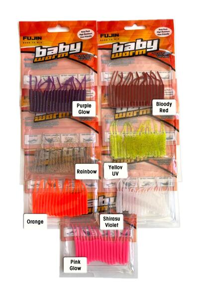 Fujin Baby Worm 5.2 Cm Floating Lrf Silikonu