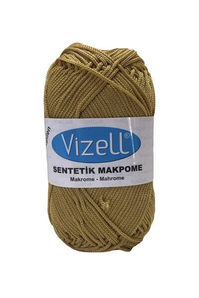 Polyester Makrome Ipi Supla Ipi Çanta Ipi Bileklik Ipi Polyester Makrome Ip3no 1.5 Mm Gold