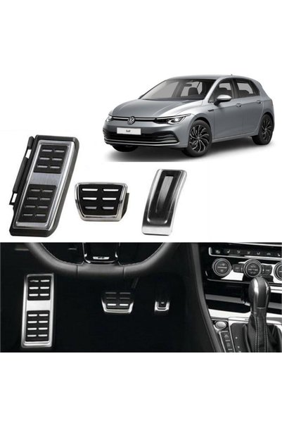 Carmind Volkswagen Passat Golf 8 Geçmeli Pedal Seti Otomatik Uyumlu