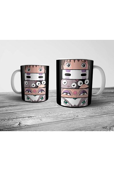 Pixxa Spirited Away - Hayao Miyazaki Mug