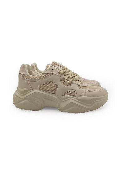 DarkStep Ecru Darktep Women's Snekars Shoes - 143