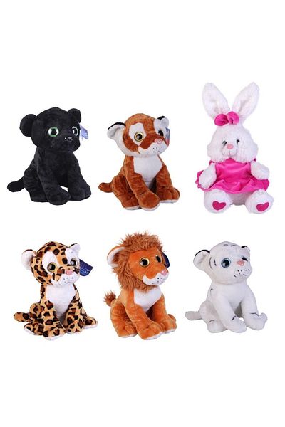PeriYedi Plush Halley Big Eyed Wild Animals 35 Cm