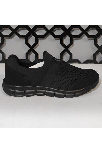 BlackSea Unisex černé tenisky s ortopedickou vložkou bez pocení