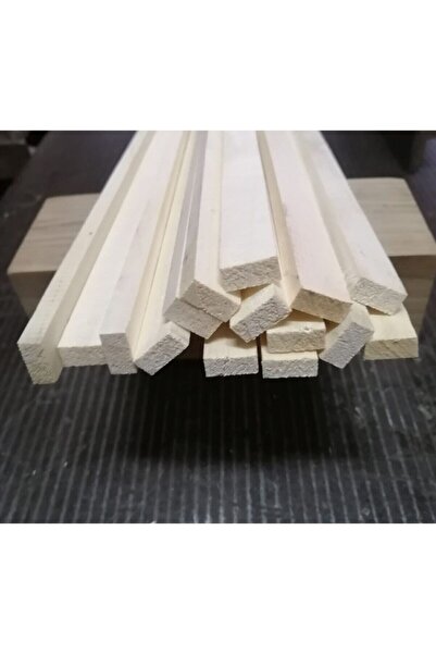 çakıcı orman ürünleri 1cmx1cmx150cm(10 Adet) Ahşap Çıta Kavak
