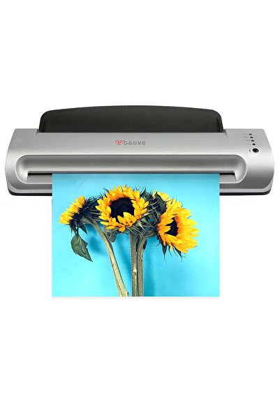 baove Ocw260 A4 Laminasyon Makinesi, Pvc Laminasyon Kaplama Makinesi 10 Pvc Film