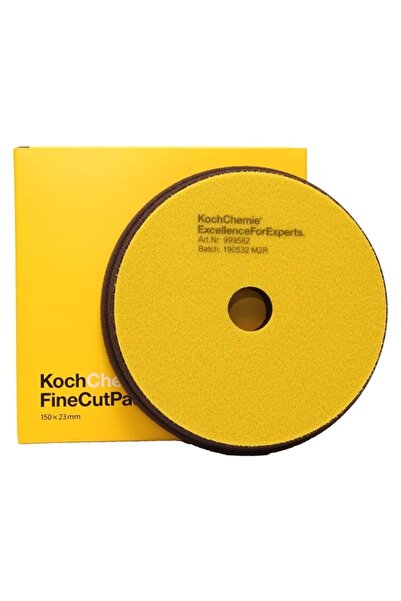 Koch Chemie Orta Sert Ped Sarı - Fine Cut Pad 150mm