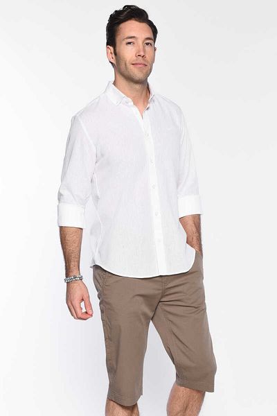ECKO UNLTD Ανδρικό πουκάμισο Isla White