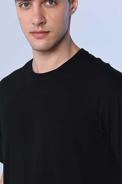 ECKO UNLTD Foster Black Men's Crew Neck Tshirt